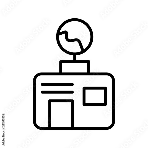 Weather Station Vector Icon