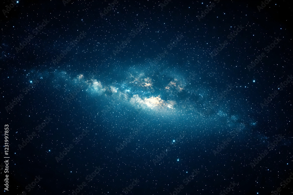 Fototapeta premium Cosmic Nebula Star birth, space exploration