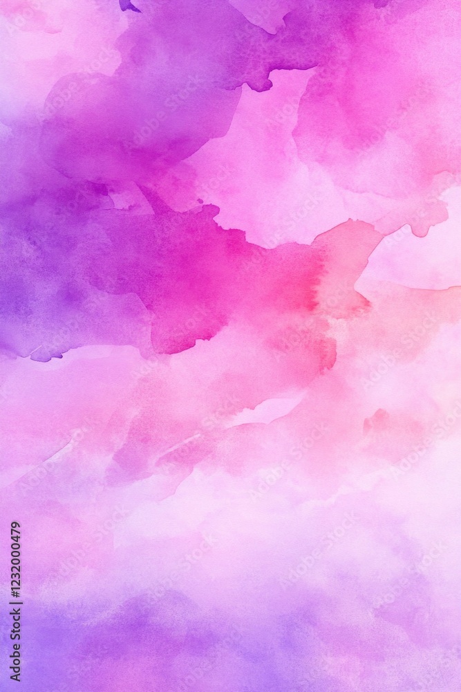 Obraz premium Watercolor Clouds Background
