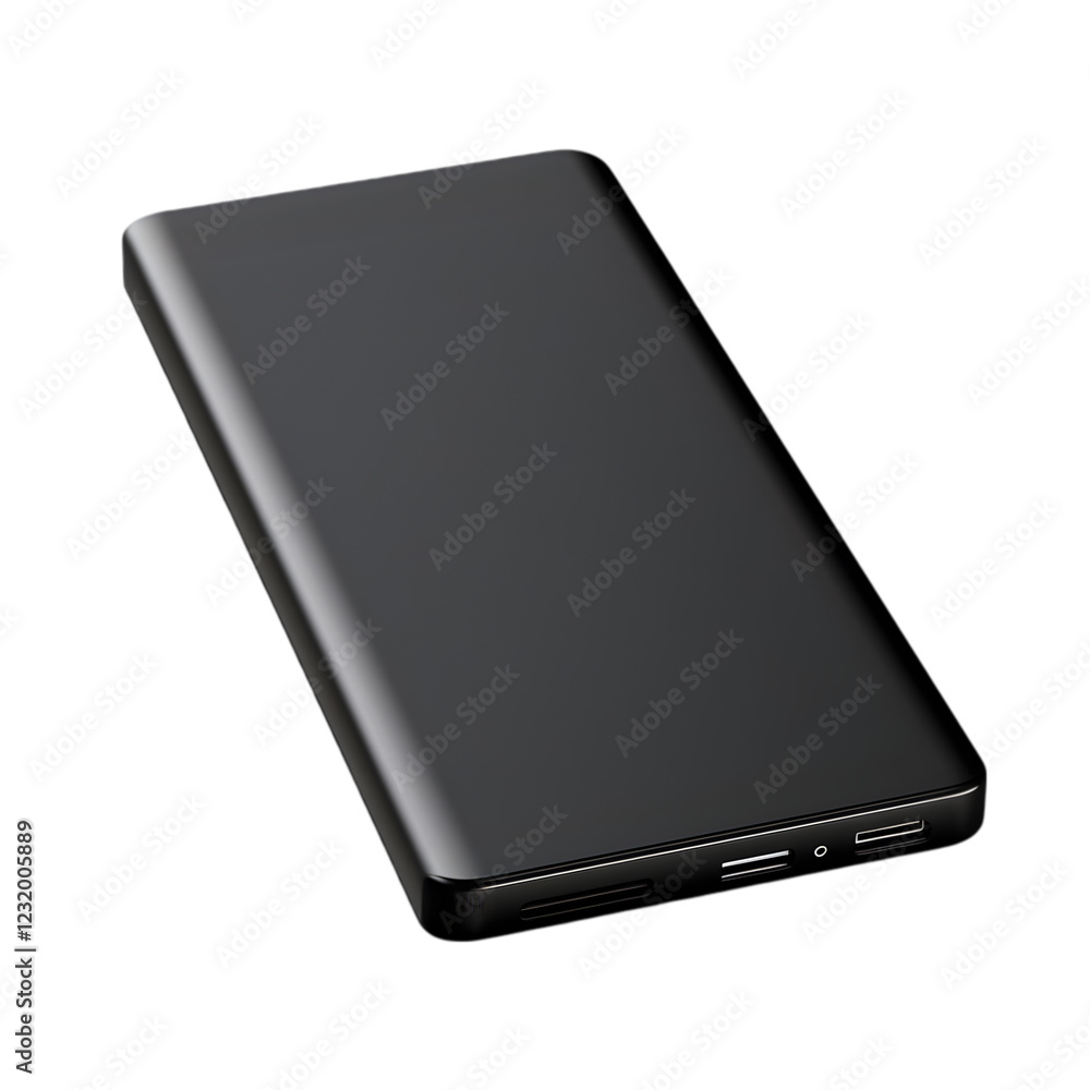 Luxury Style Image of Ultra-Realistic Matte Black Portable Power Bank W 1 - Ultra-Realistic Representation for E-Commerce, Marketing, and Adver - High-Quality for E-Commerce, Mark Luxury Style Image of Ultra-Realistic Matte Black Portable Power Bank W 1 - Ultra-Realistic Representation for E-Commerce, Marketing, and Adver - High-Quality for E-Commerce, Mark