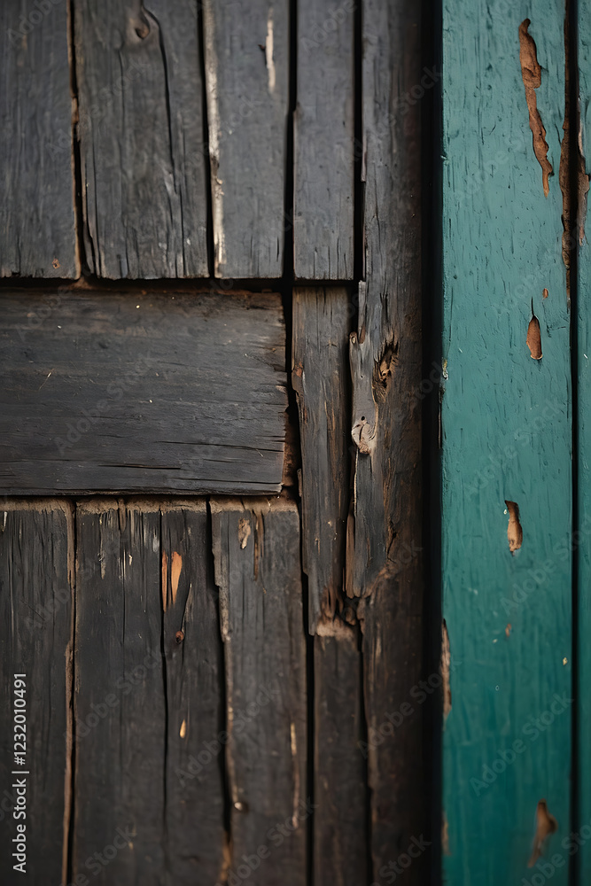 Dark Weathered Wooden Texture: Aged Wood Background, Rustic Plank Surface, Vintage Wall Design Dark Weathered Wooden Texture: Aged Wood Background, Rustic Plank Surface, Vintage Wall Design