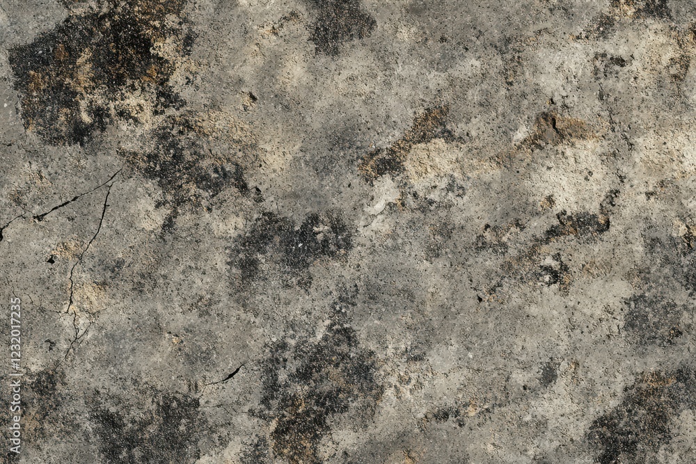 Cracked concrete texture, outdoors, weathered, background, design Cracked concrete texture, outdoors, weathered, background, design
