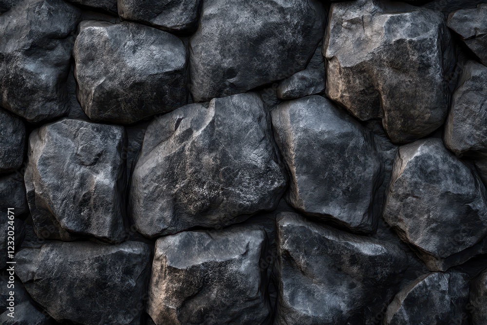Dark stone wall texture background, outdoor, rough, seamless Dark stone wall texture background, outdoor, rough, seamless