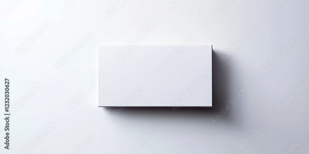 Minimalist blank business card on a subtle background, perfect for custom designs. Minimalist blank business card on a subtle background, perfect for custom designs.