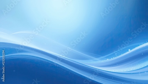 , fSmooth Blue and White Pastel Gradient Background Offering Serene Visuals for Banners, Designs, and Professional Presentations photo