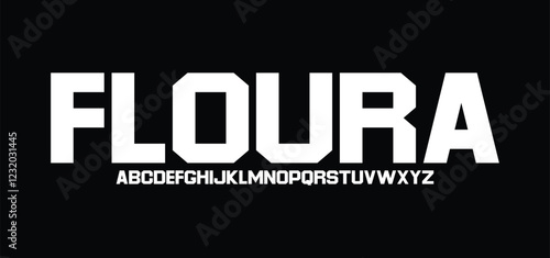 Sports minimal tech font letter set. Luxury vector typeface for company. Modern gaming fonts logo design 
