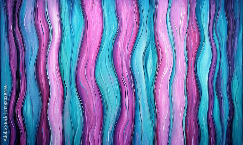 Vibrant pink & blue abstract wave pattern background for digital art, design, or wallpaper Vibrant pink & blue abstract wave pattern background for digital art, design, or wallpaper