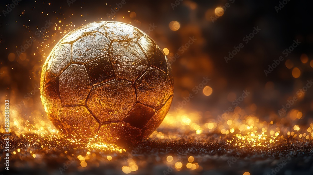 Fototapeta premium golden ball