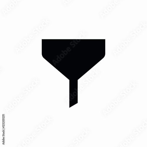 filter search icon sign vector