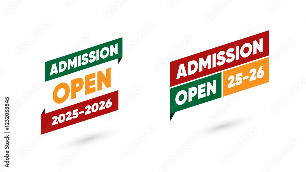 Admission open for school and colleges. Admission open badge for university. Admission open vector design.
Admission open for school and colleges. Admission open badge for university. Admission open vector design.