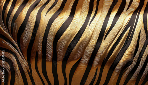 Cool animal stripes Zoo zebra theme background wallpaper design