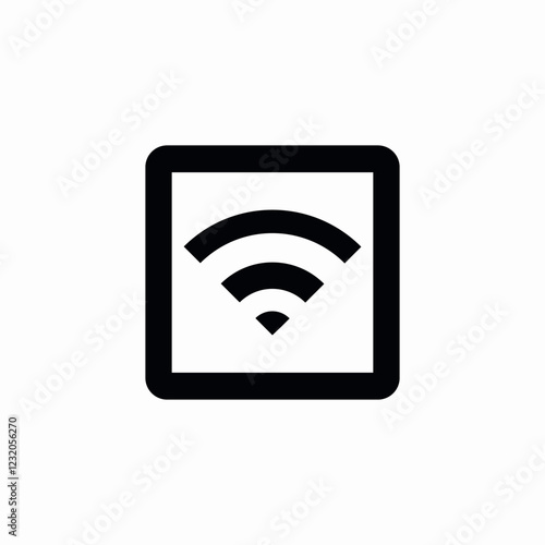 wifi signal icon sign vector