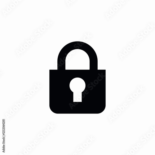 key log icon sign vector