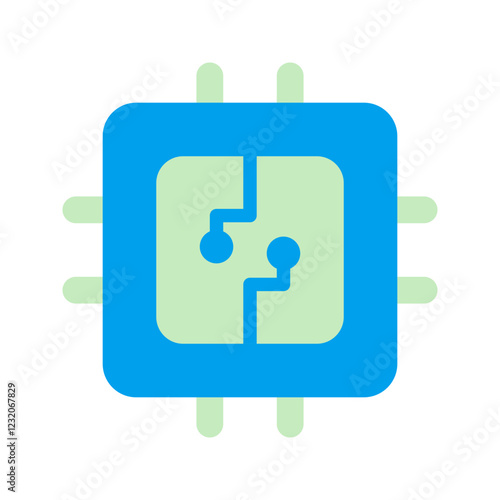 chipset duo tone icon