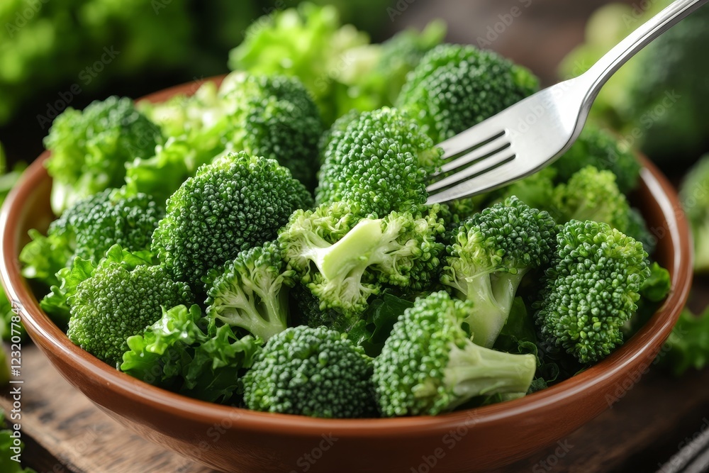 Diet, Dieting asian young woman or girl use fork at broccoli on mix vegetables, green salad bowl, eat food is low fat good health. Nutritionist female, Weight loss for healthy Diet, Dieting asian young woman or girl use fork at broccoli on mix vegetables, green salad bowl, eat food is low fat good health. Nutritionist female, Weight loss for healthy