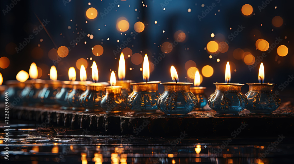 An artistic portrayal of the cultural significance of Hanukkah through music An artistic portrayal of the cultural significance of Hanukkah through music