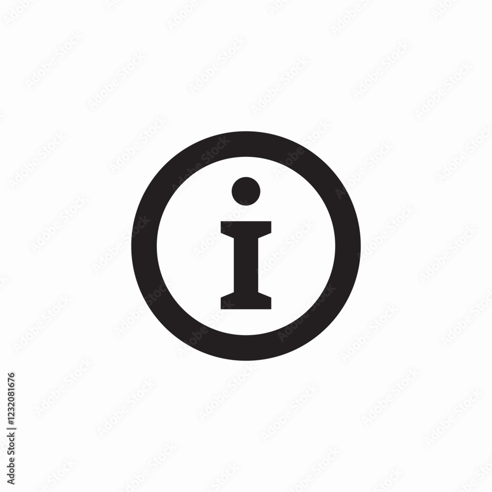 information section icon sign vector information section icon sign vector