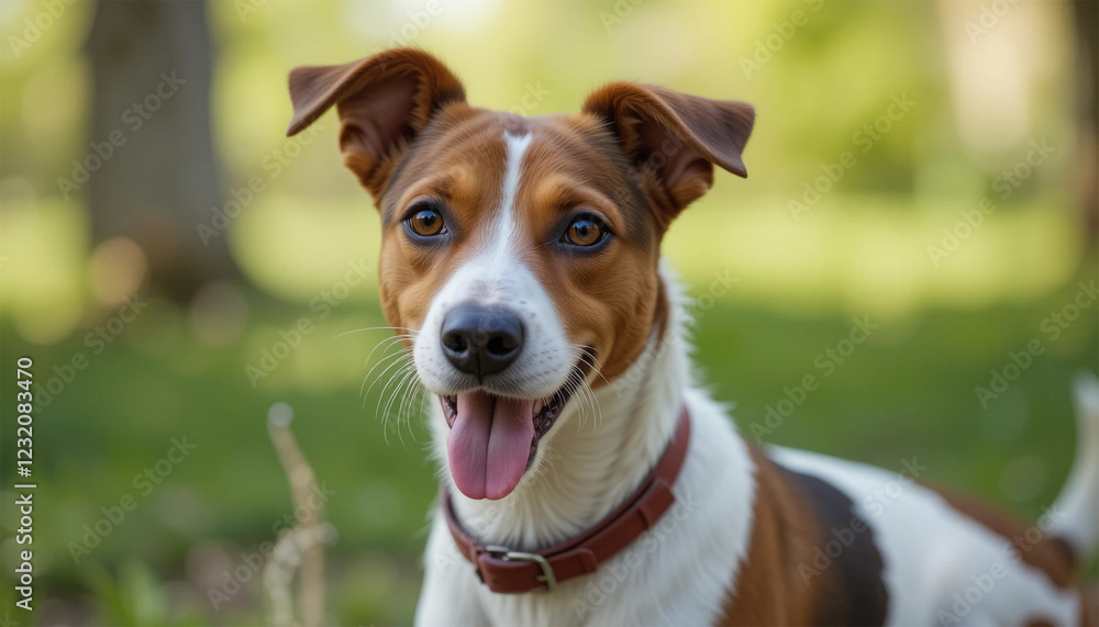 jack russell terrier, Dog in a Park jack russell terrier, Dog in a Park