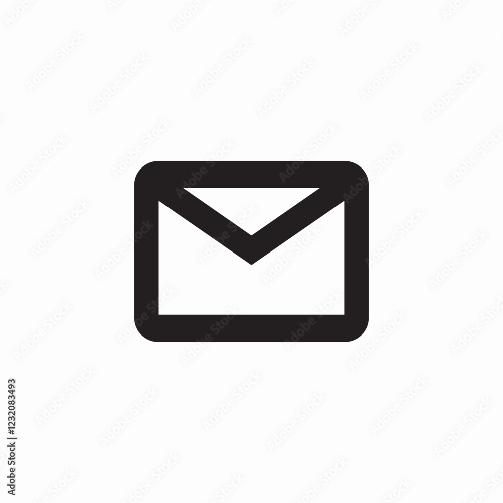 message envelope icon sign vector message envelope icon sign vector