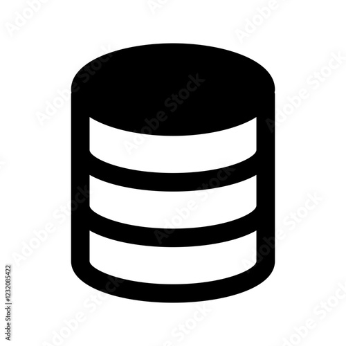 database glyph icon