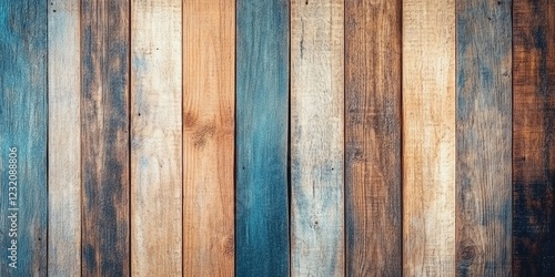 Wooden wall texture photo