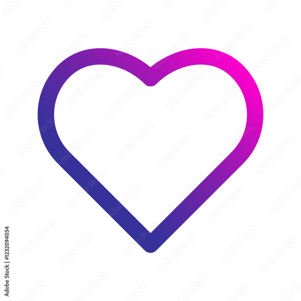 wishlist gradient icon