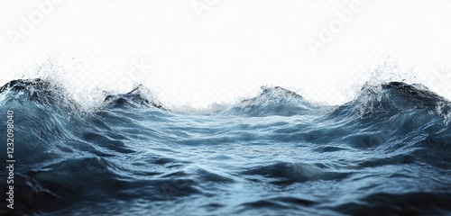 Wallpaper Mural Dramatic ocean waves crashing. Torontodigital.ca