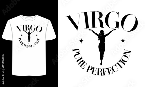 Zodiac Art & Celestial T-shirt Prints vector clipart graphic sign