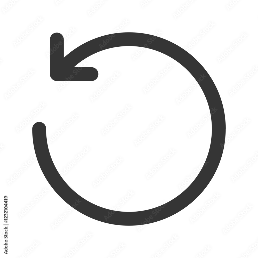 rewind outline fill icon rewind outline fill icon