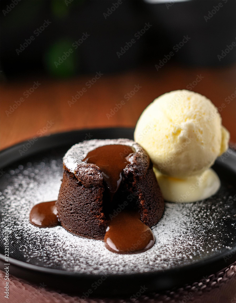 Rich Chocolate Lava Cake with Melting Center – Indulgent Dessert Rich Chocolate Lava Cake with Melting Center – Indulgent Dessert