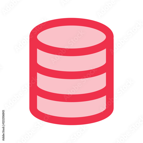 database outline fill icon