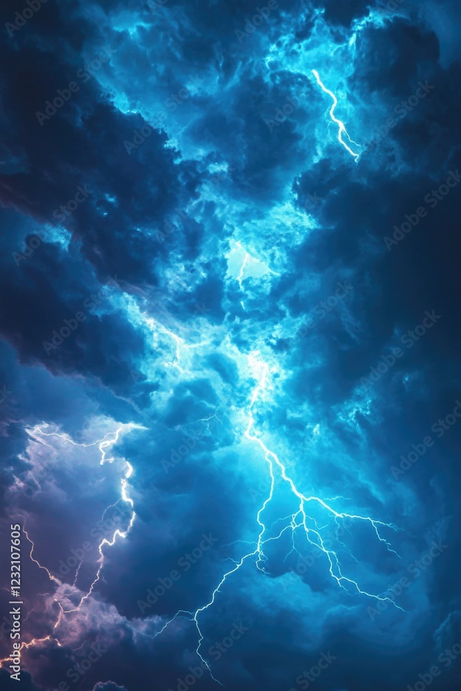 Fototapeta premium Electric Storm Sky