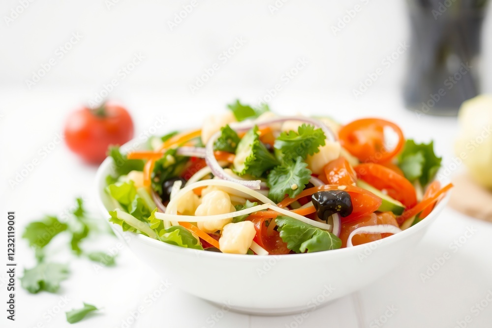 Vibrant Veggie Salad: Fresh, Colorful, and Zesty Vibrant Veggie Salad: Fresh, Colorful, and Zesty