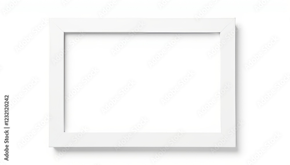 Clean presentation slides mockup on white background, professional design Clean presentation slides mockup on white background, professional design