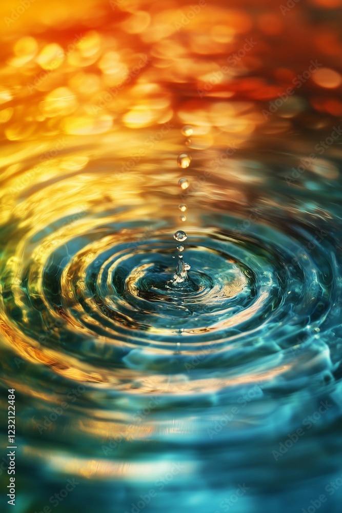 Raindrops on water,abstract pattern, sparkling water reflections,digital art style,web banner. Raindrops on water,abstract pattern, sparkling water reflections,digital art style,web banner.