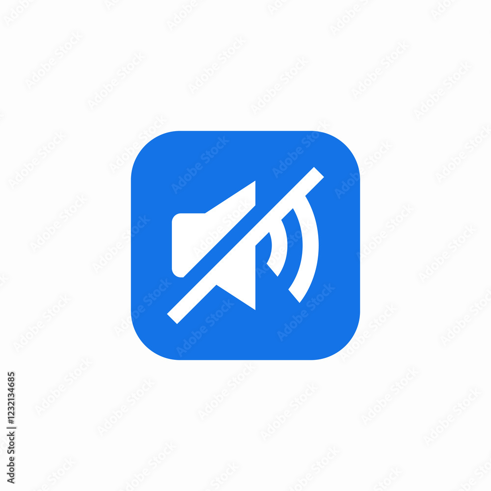 silent sound settings icon sign vector silent sound settings icon sign vector