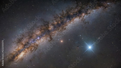 Wallpaper Mural Milky Way Space Background Torontodigital.ca