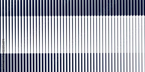 Slash line. Border with diagonal lines. Angle of tilt stripes. Black pattern of footer isolated vector on white background.