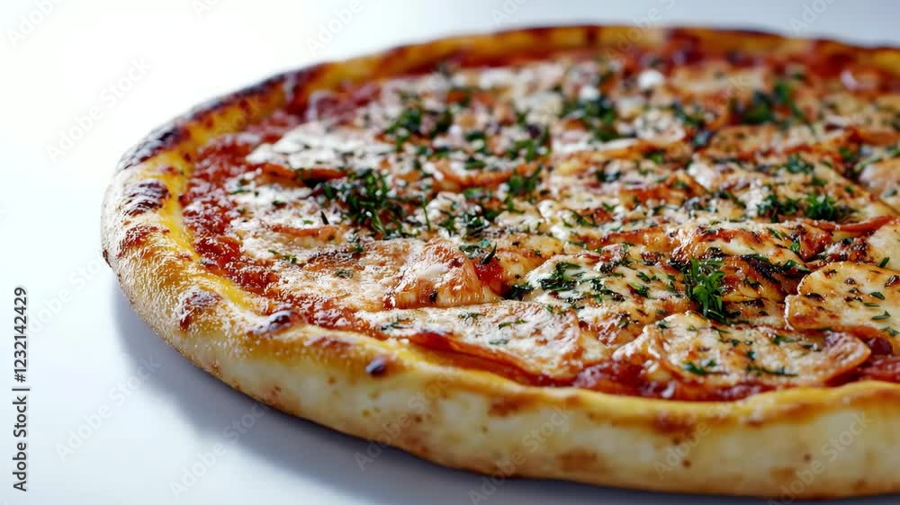 Close up of a pizza Close up of a pizza