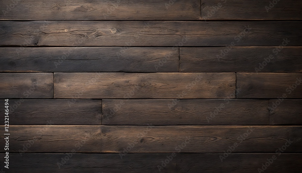 Fototapeta premium Dark Brown Wood Texture Background Image for Design Projects