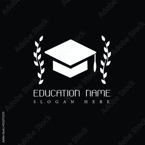 Modern logo for book lovers.