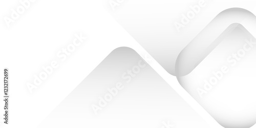 Elegant white background with gradient and futuristic style shiny lines. modern trendy fresh color for presentation design, flyer, social media cover, web banner, tech banner, web Vector illustration.