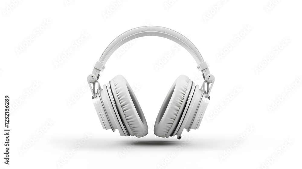 Fototapeta premium headphones isolated on white background