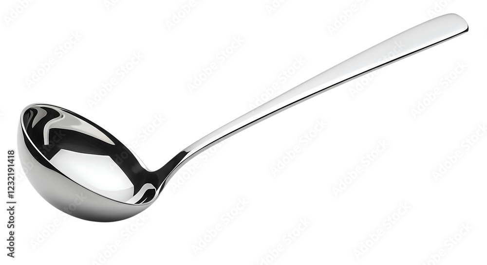 Sleek Stainless Steel Ladle for Elegant Serving Sleek Stainless Steel Ladle for Elegant Serving