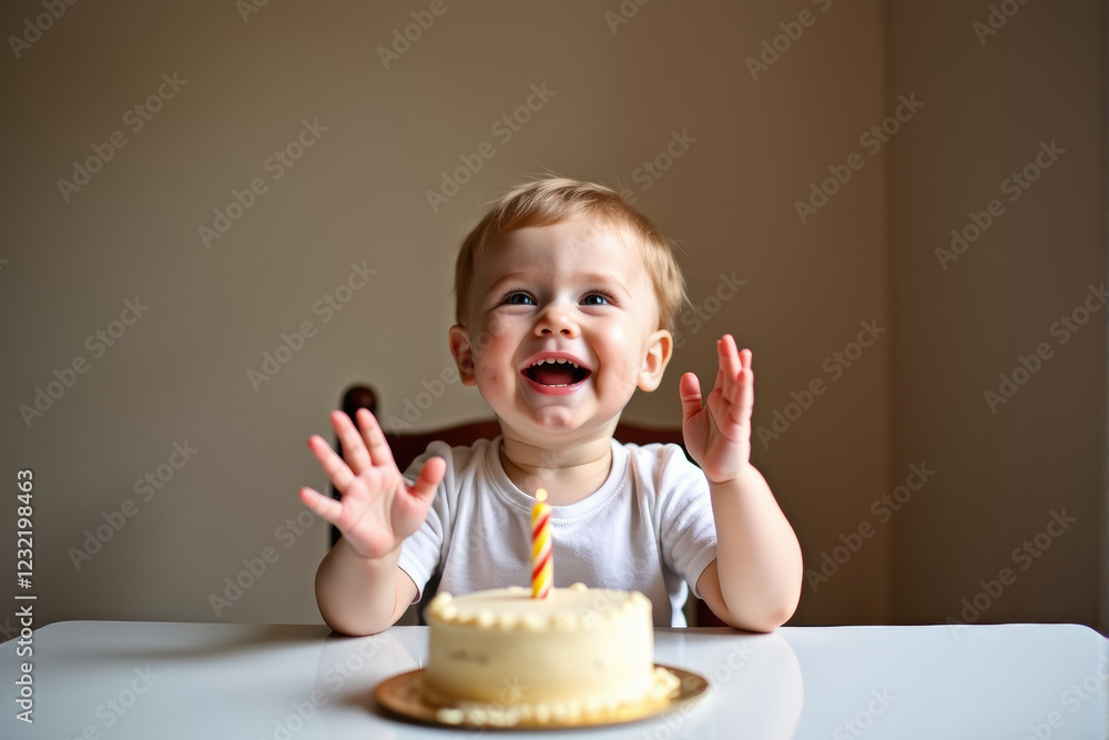a photo of young kid celebrate birthday a photo of young kid celebrate birthday