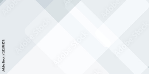 Abstract banner web template design background white and gray squares