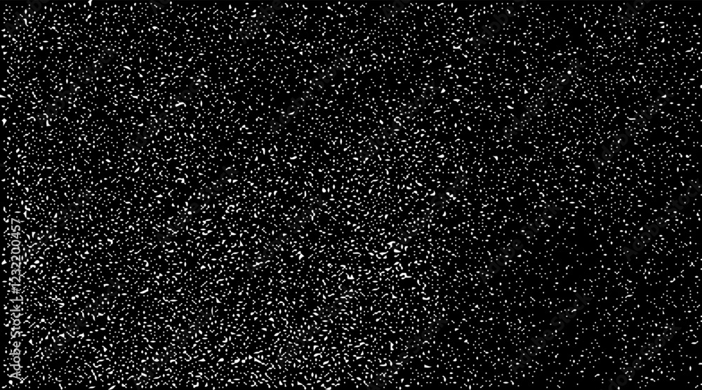 Distress grain abstract texture with grungy splash dirty repeated pattern. Backdrop with specks, grit, scratches, rough sand effect. 