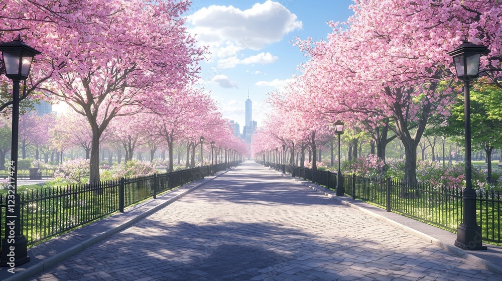 Obraz premium Springtime in Central Park