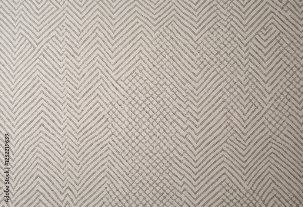 Fototapeta premium Elegant Herringbone Pattern: Linen Texture, Classic Fabric, Refined Design, Textile Background, Subtle Detail, Woven Pattern, Neutral Tones, Sophisticated Style, Elegant Surface, Premium Material.