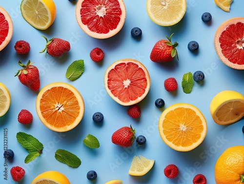 Abstract seamless pattern